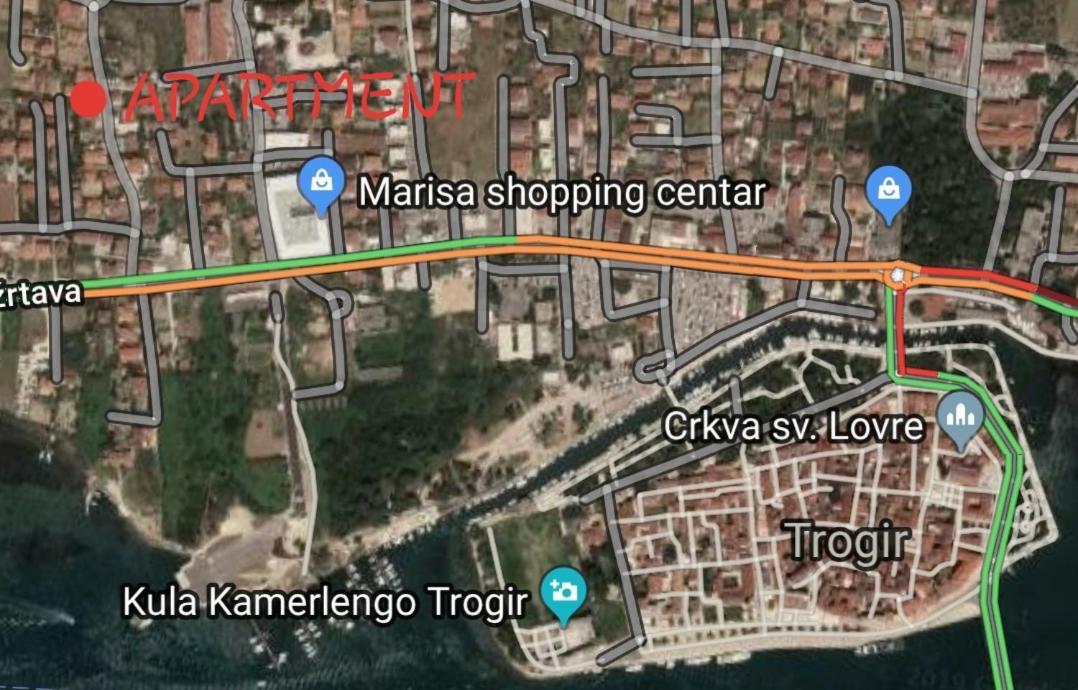 Apartman Tim Trogir Exterior foto